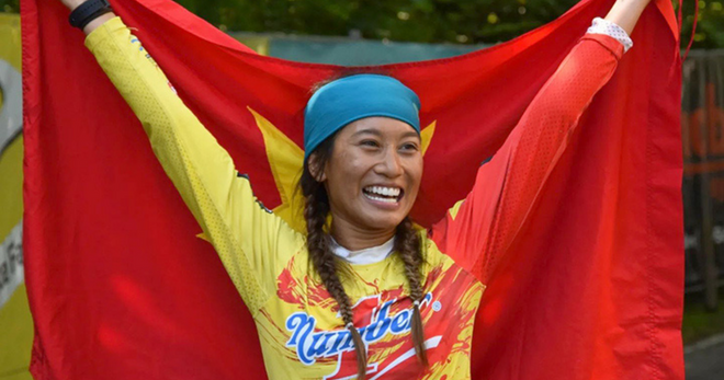 Nữ vận động viên Việt Nam xuất sắc giành chức vô địch giải đấu khắc nghiệt nhất hành tinh - Ảnh 1